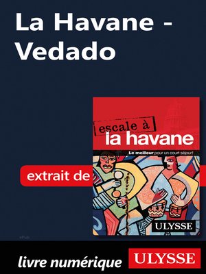 cover image of La Havane--Vedado